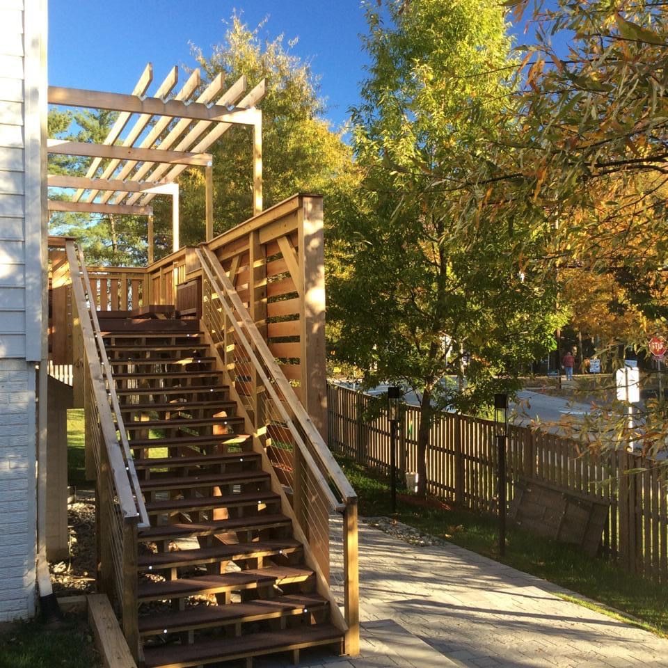 Private Deck and Patio