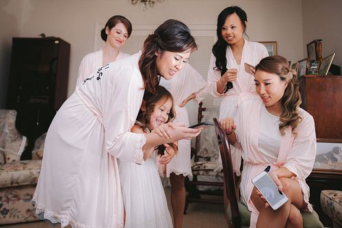 Bride Getting Ready