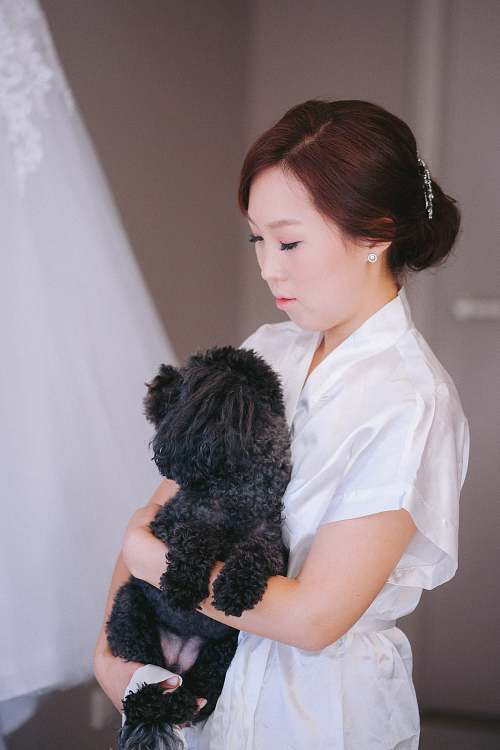Bride Getting Ready