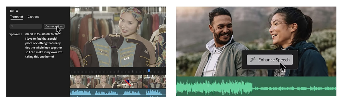 Premier Pro – Sprach-KI-Funktion verbessern