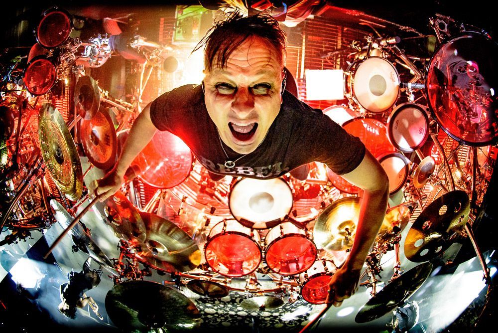 Ray Luzier of KORN Drummer Aerial View - Photography by Igor RockXposure