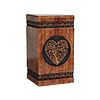 Heart Tree of Life Engraved Wooden Memorial Box for Ashes