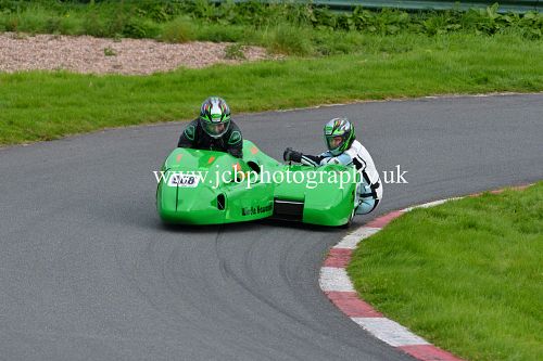 Windle Kawasaki ridden by Kevin and Sara Dewell