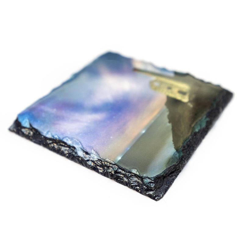 Slate Coaster - Wheal Coates