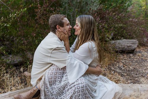 Savannah Engagement Session Park Sunset