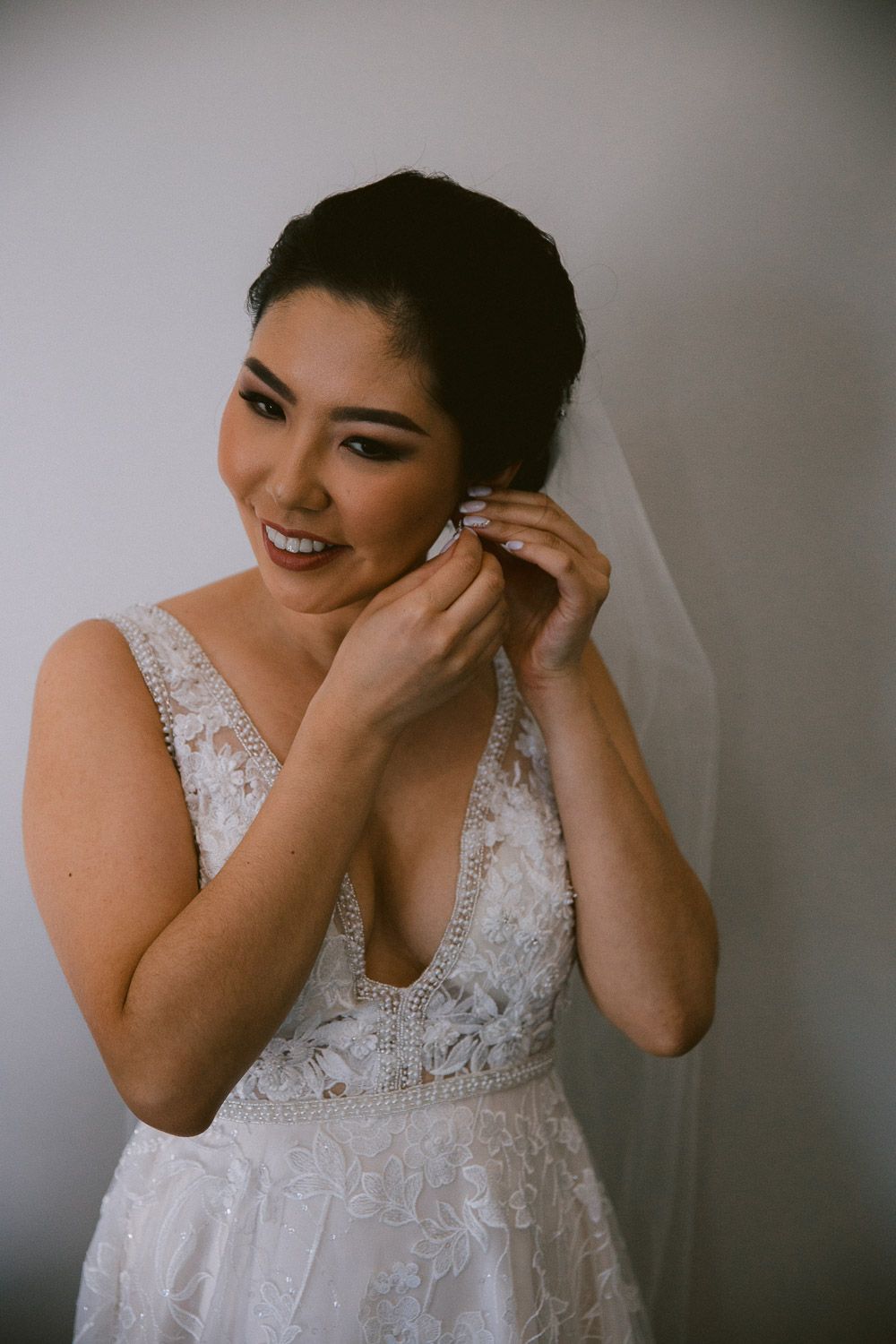 Bride Getting Ready