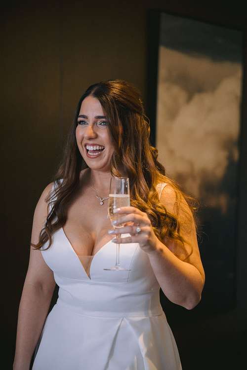 Bride Getting Ready