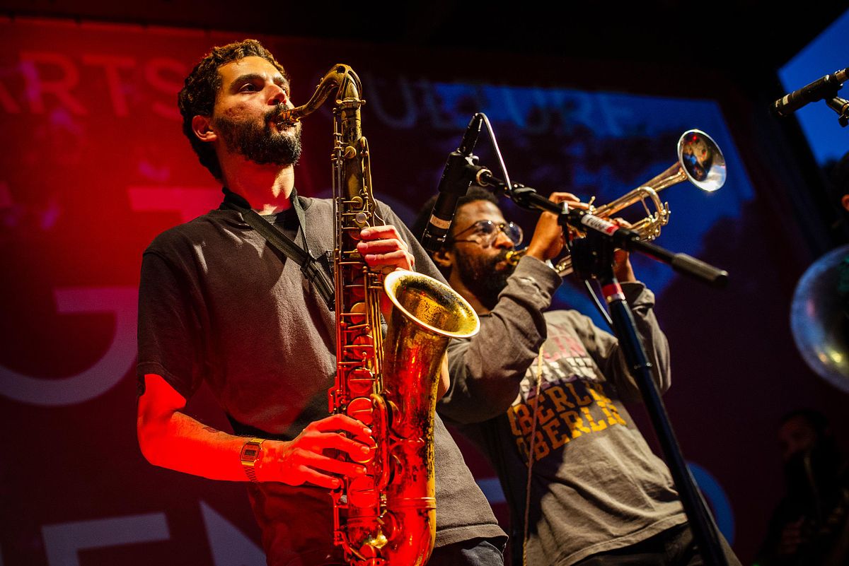 Event photography capturing live jazz musicians performing on stage in Philadelphia, highlighting artistry, collaboration, and the city’s cultural vibrance through sound and storytelling.