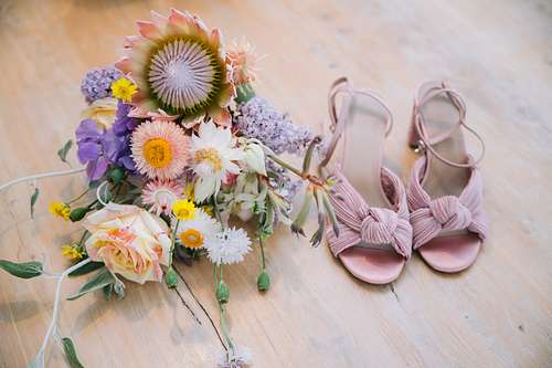 Bride Getting Ready
