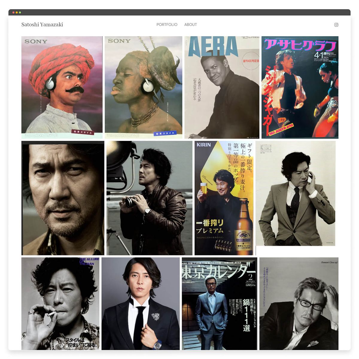 portfolio of Satoshi Yamazaki