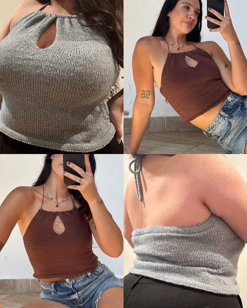 August Top PDF Knitting Pattern