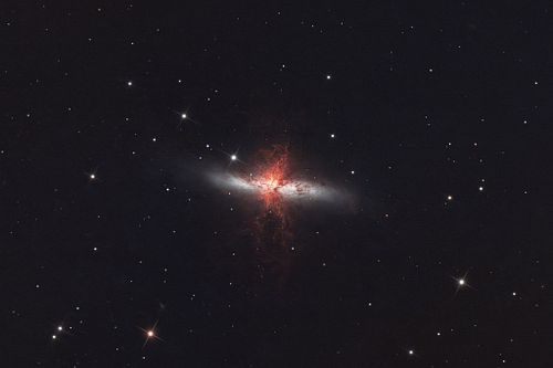 M 82  -  Zigarrengalaxie Cigar Galaxy