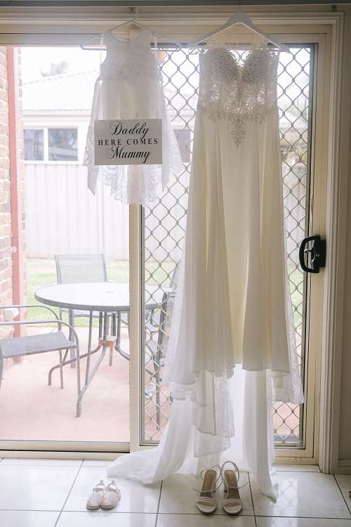 Bride Getting Ready