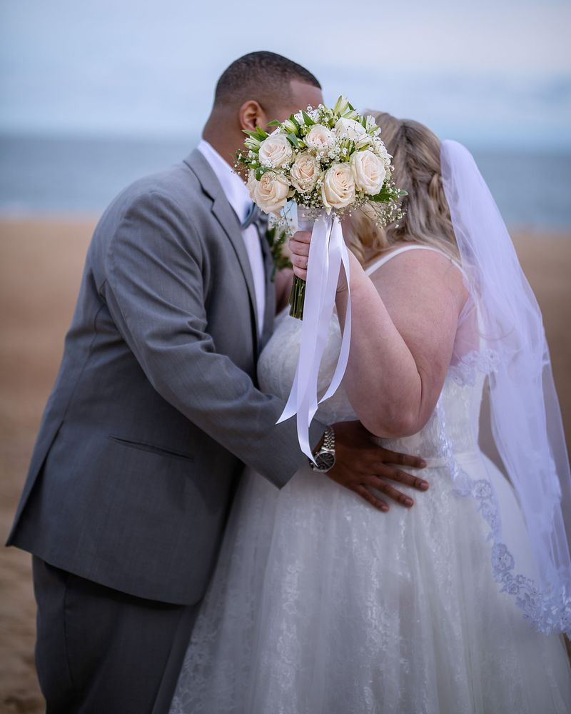 A Golden October: Brittany & Quincy’s Ocean City Beach Wedding