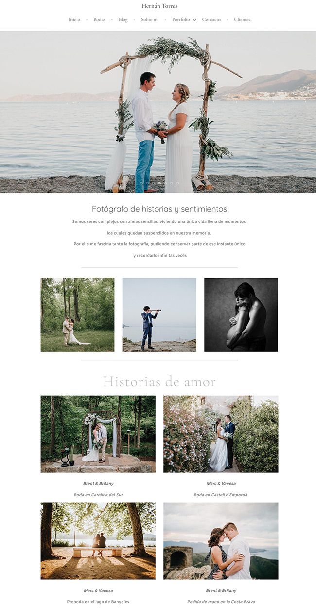 Hernán Torres fotógrafo de bodas español