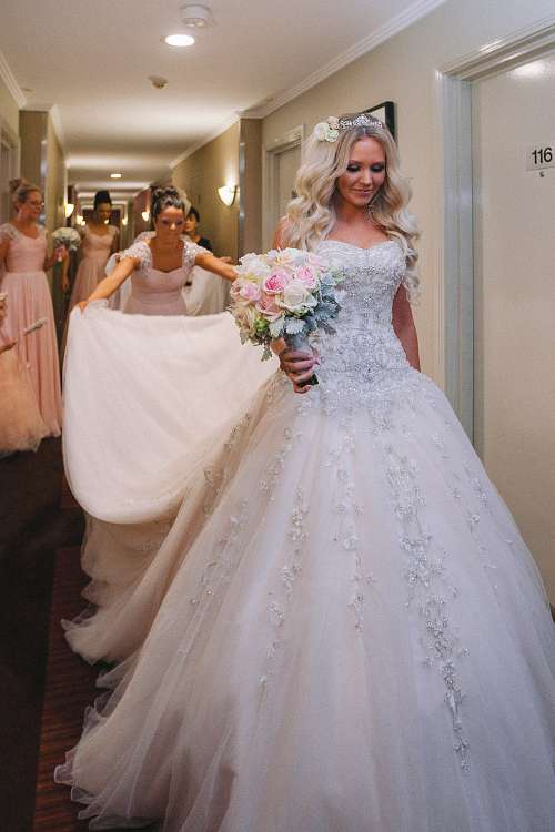 Bride Getting Ready