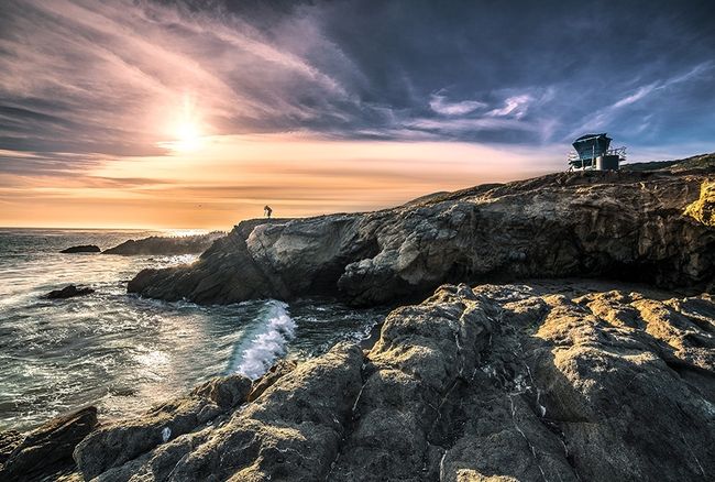 fotografia de praia