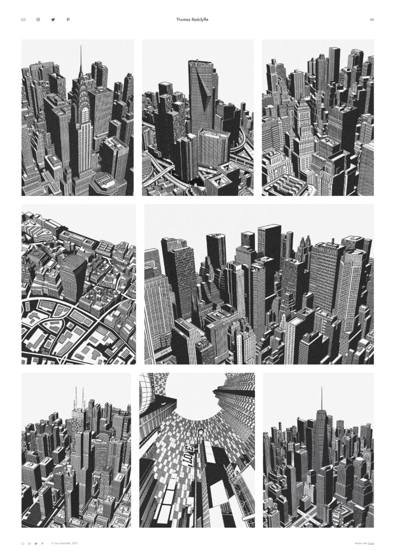 Portafolio de Thomas Radclyffe, ilustrador freelance