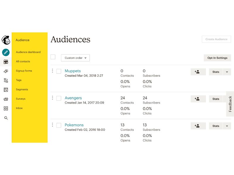 MailChimp: herramienta sin código para marketing