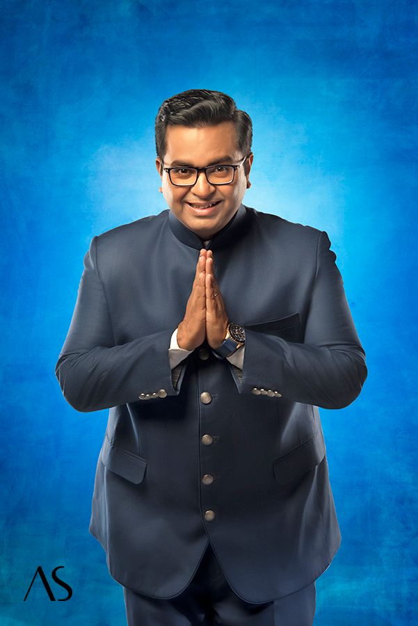 Portrait of Celebrity Chef Ajay Chopra by Akkil Suvarna for Zee Zest