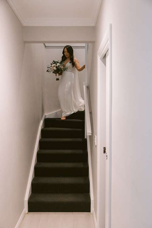 Bride Getting Ready