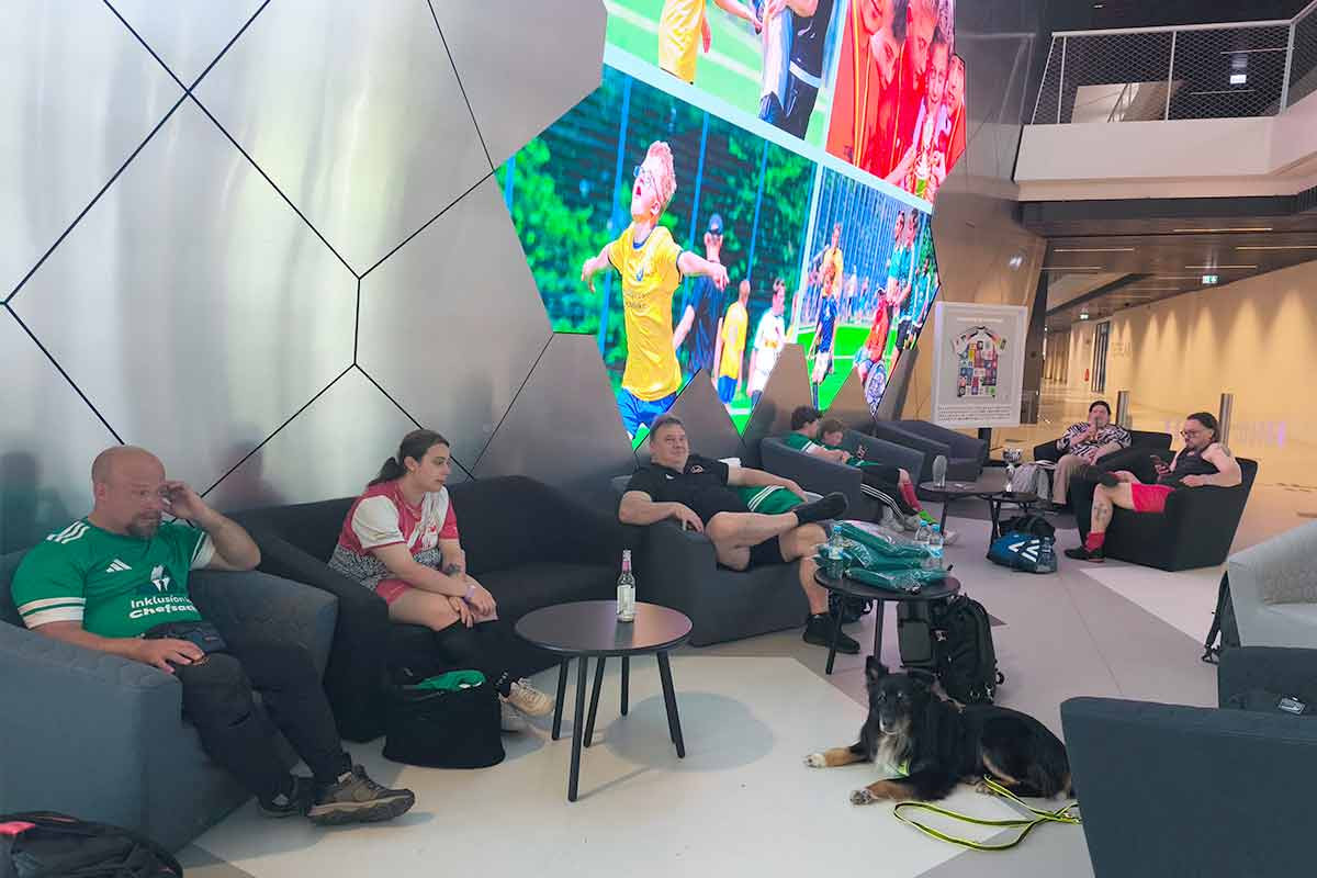 Die Ibbenbürener Kickers verabschieden sich nach einem emotionalen Wochenende voller Fußball, Begegnungen und Inklusion vom DFB-Campus.