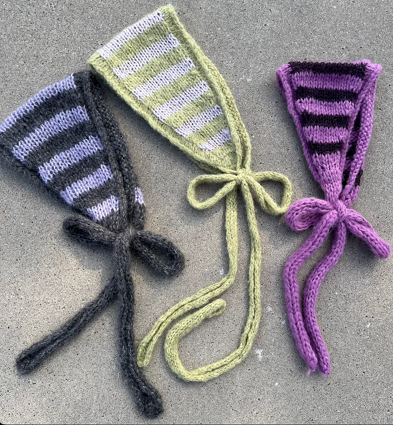 Mia Bonnet KNITTING PDF Pattern