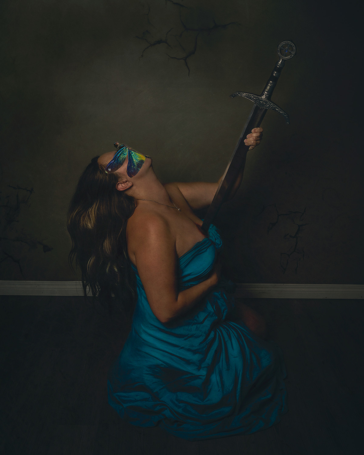 A symbolic self-portrait inspired by Brooke Shaden