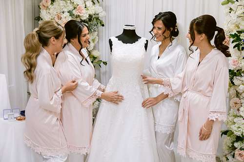 Bride Getting Ready