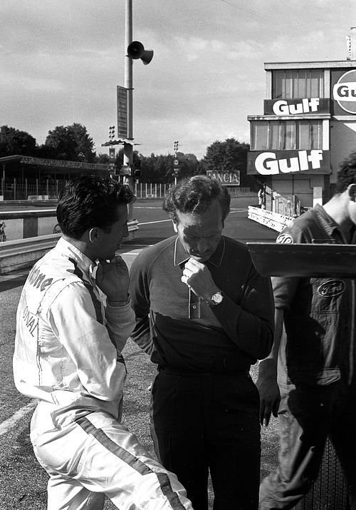 Monza | 1968 | Mario Andretti con Colin Chapman