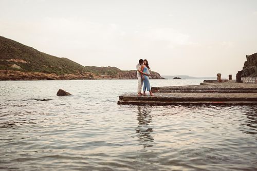 coppia in attesa gravidanza a Masua, Fotografo Gravidanza Cagliari e Sud Sardegna