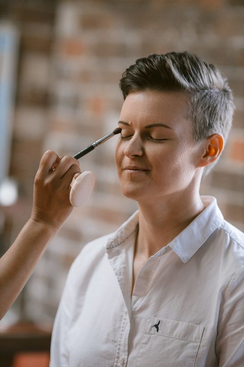 Brides Getting Ready for their Same Sex Wedding