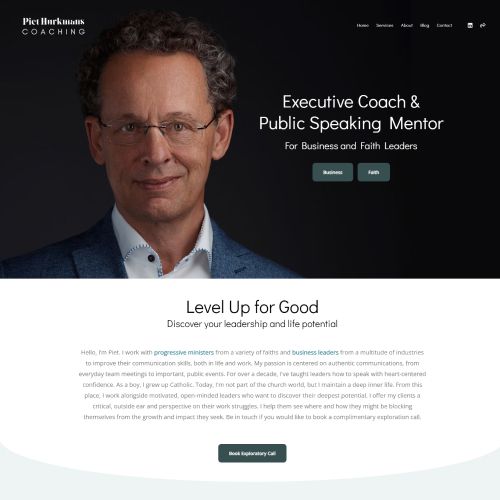 Piet Hurkmans Portfolio Website Examples