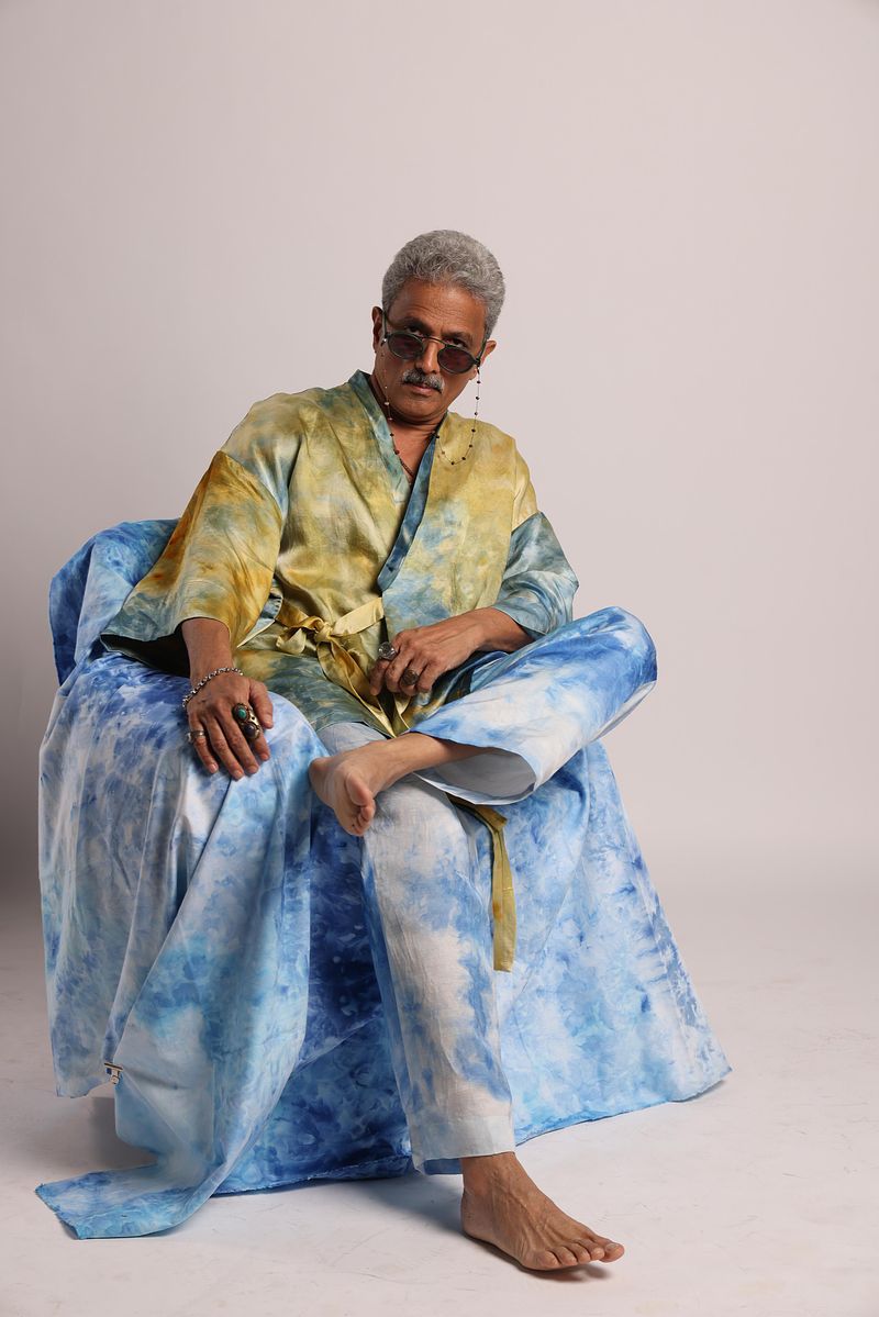 Unisex Wrap Tie Belt Kimono