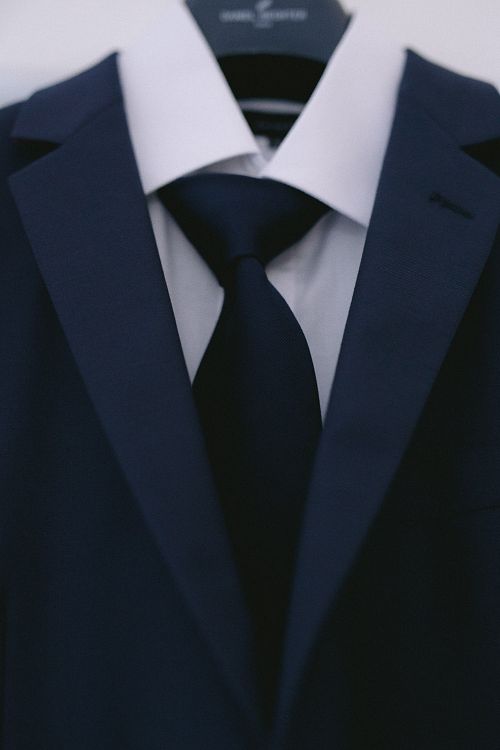 Groom Getting Ready