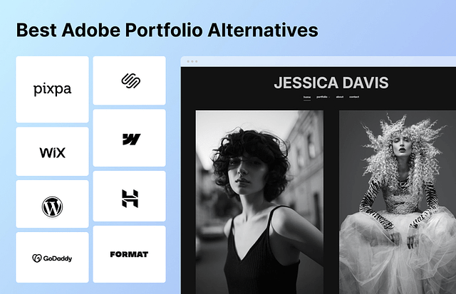 11 Melhores Alternativas ao Adobe Portfolio para Criativos