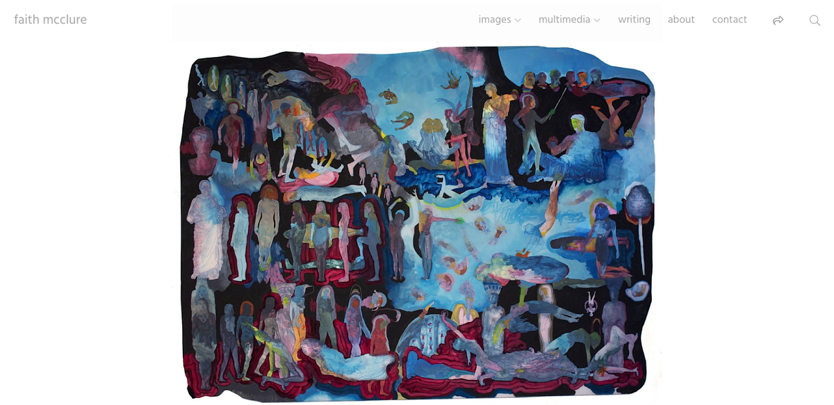 portafolio de arte de Faith McClure