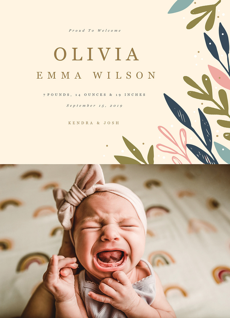 Birth Announcement