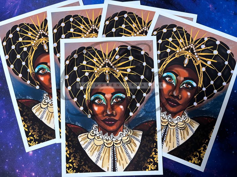 Thea II from The Five Realms 5x7" Giclee art print - signed!