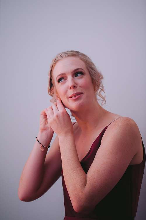 Bride Getting Ready