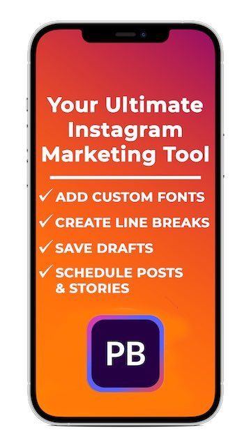 Application photo de l'outil marketing PostBuilder