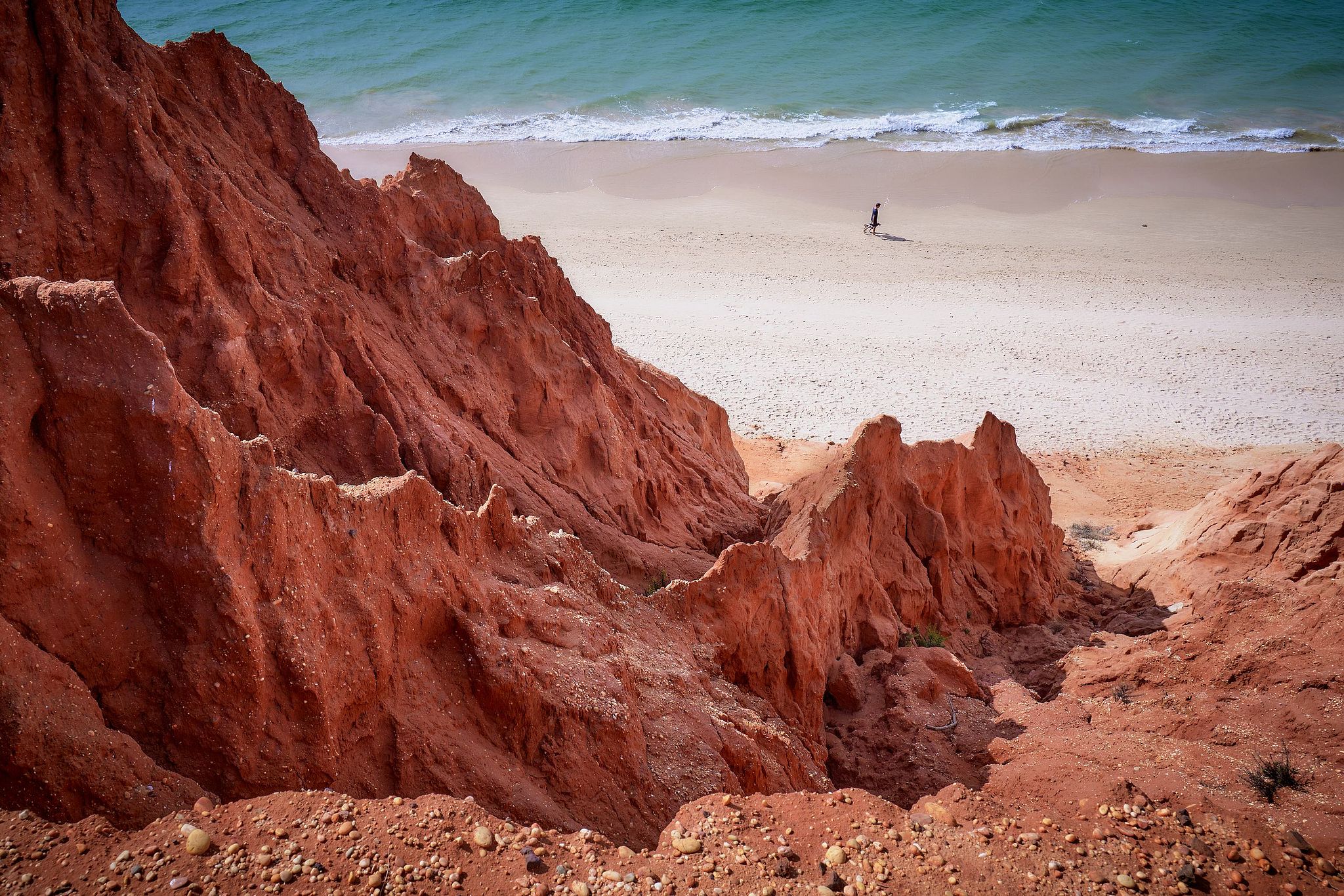 Alone on the Beach - Algarve, Portugal