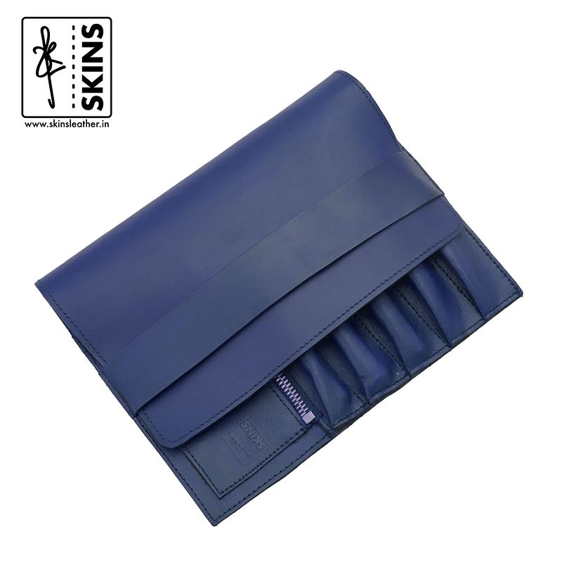 Skins: Elements 5 Pen Leather Flat Case