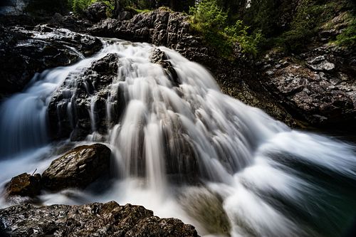 Wasserfalll des Ova da Bernina