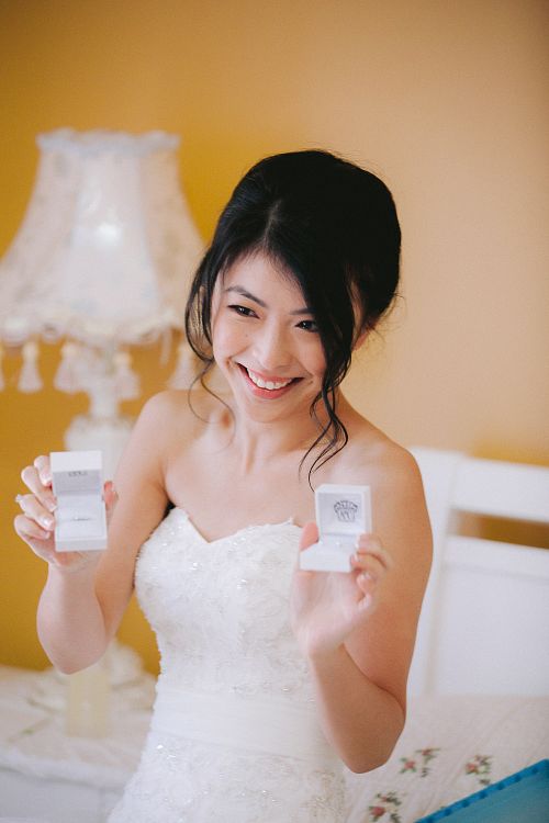 Bride Getting Ready