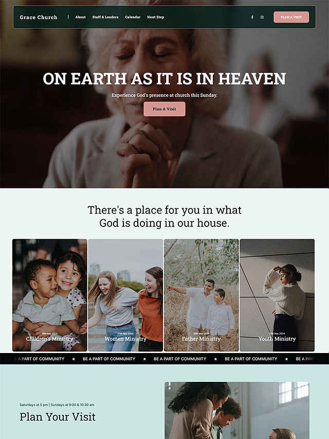 Spring - Pixpa Portfolio Website Templates