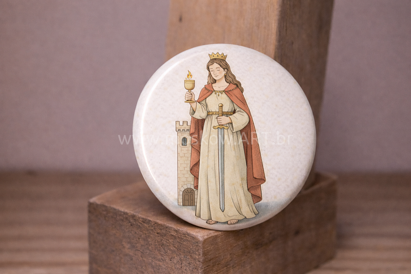 Botom e Imã "Santa Bárbara"