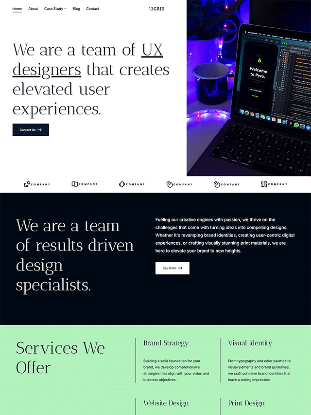 Wanderlust - Pixpa Portfolio Website Templates