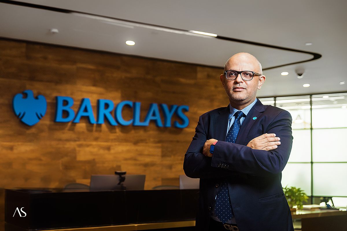 Corporate Portrait of Nitin Singh, Head of Asia Pacific, Barclays Private Bank by Photographer Akkil Suvarna