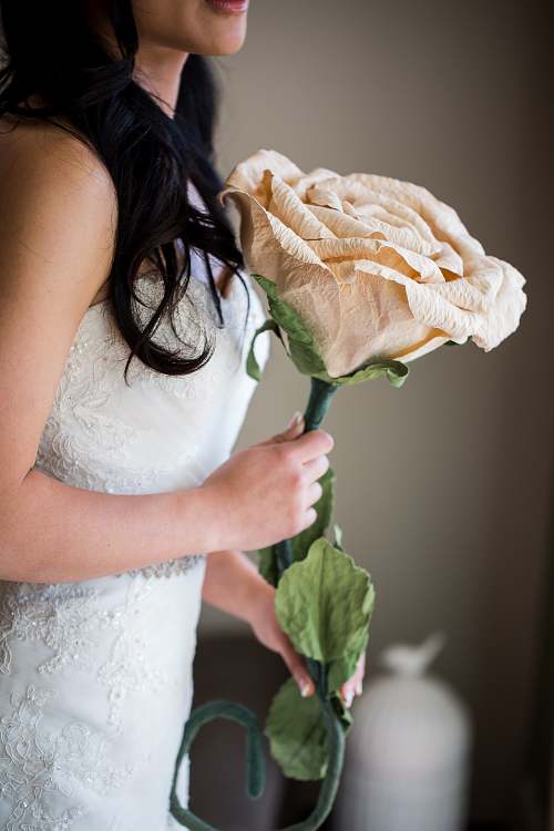 Bride Getting Ready